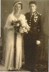 J�zef Gruszewicz wraz z �on� W�adys�aw�, przed 1939 r. (fot. ze zb. rodzinnych).
