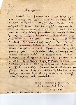 �yciorys Mariana Franciszka G�owackiego pisany w trakcie odbywania zasadniczej s�u�by wojskowej w Szkole Podchor��ych Rezerwy Piechoty w Zambrowie, 23 wrze�nia 1931 r. (dok. ze zb. rodzinnych).
