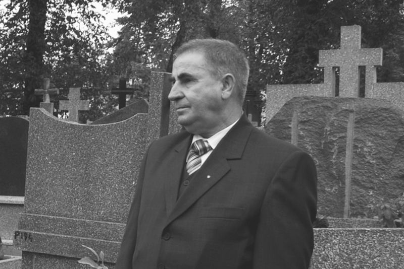 Alfred Nowi�ski (1946-2021) (fot. Ewa Prengowska).