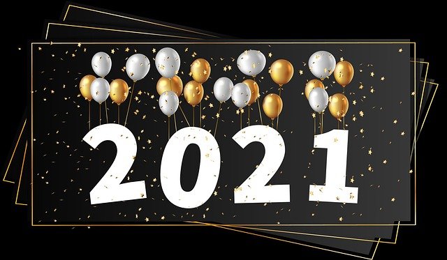 Szcz�liwego Nowego Roku 2021 (rys. maheshvk0001 / Pixabay)
