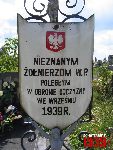 Borz�cin Du�y, kwatera wojenna. Stan z dn. 31. 08. 2011 r. (fot. Tomasz Karolak).