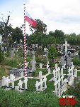 Borz�cin Du�y, kwatera wojenna. Stan z dn. 31. 08. 2011 r. (fot. Tomasz Karolak).