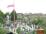 Borz�cin Du�y, kwatera wojenna. Stan z dn. 31. 08. 2011 r. (fot. Tomasz Karolak).