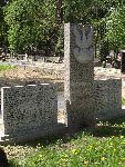 ��d�, ul. Wojska Polskiego, mogi�a zbiorowa (1). Stan z dn. 06. 05. 2011 r. (fot. Zbigniew Adamas).