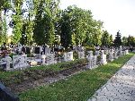 ��d�, ul. Smutna, kwatera wojenna. Stan z dn. 23. 08. 2011 r. (fot. Zbigniew Adamas).