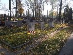 ��d�, ul. Wojska Polskiego, kwatera wojenna. Stan z dn. 03. 11. 2011 r. (fot. Zbigniew Adamas).