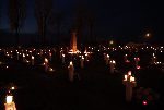 Sochaczew - Trojan�w, cmentarz wojskowy, 01.11.2010.