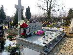 �omna, mogi�a zbiorowa. Stan z dn. 26 marca 2018 r. (fot. Tomasz Kuran).