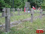Pilaszk�w, cmentarz wojenny. Stan z dn. 31. 08. 2011 r. (fot. Tomasz Karolak).