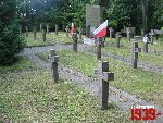 Pilaszk�w, cmentarz wojenny. Stan z dn. 31. 08. 2011 r. (fot. Tomasz Karolak).