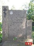 Warszawa, ul. Wolska 138/140, mogi�a indywidualna (1). Stan z dn. 26 sierpnia 2016 r. (fot. Tomasz Karolak).