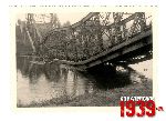 Zniszczenia wojenne 1939 - most na Bzurze w Sochaczewie (fot. ze zbior�w Andrzeja Kornackiego).
