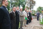 Uroczysto�ci na cmentarzu w Sochaczewie, ul. Traugutta.