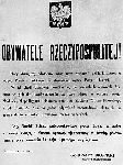 Or�dzie Prezydenta Ignacego Mo�cickiego do Obywateli (�r�d�o: Wikimedia Commons).
