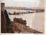 Zniszczenia wojenne 1939 - most na Wi�le w Wyszogrodzie (fot. ze zbior�w Piotra Kafli�skiego).