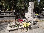 W�oc�awek - Michelin, ul. Ko�cielna, pomnik. Stan z dn. 03. 09. 2011 r. (fot. Zbigniew Adamas).