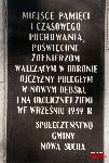 D�bsk Nowy, miejsce pami�ci (fot. �. Wojtczak).