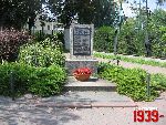 Grodzisk Mazowiecki, ul. Ko�ciuszki / Zondka, pomnik. Stan z dn. 17. 08. 2011 r. (fot. Tomasz Karolak).