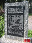 Grodzisk Mazowiecki, ul. Ko�ciuszki / Zondka, pomnik. Stan z dn. 17. 08. 2011 r. (fot. Tomasz Karolak).