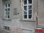 ��czyca, Al. Jana Paw�a II, tablica pami�tkowa. Stan z dn. 23. 09. 2011 r. (fot. Tomasz Karolak).