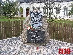 �aziska, pomnik. Stan z dn. 20. 10. 2014 r. (fot. Tomasz Karolak).