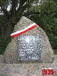 Brwin�w, ul. Powsta�c�w Warszawy, pomnik. Stan z dn. 06. 09. 2012 r. (fot. Tomasz Karolak).