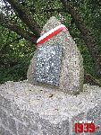 Brwin�w, ul. Powsta�c�w Warszawy, pomnik. Stan z dn. 06. 09. 2012 r. (fot. Tomasz Karolak).