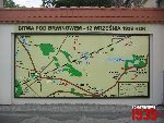 Brwin�w, Rynek, tablica - mapa. Stan z dn. 06. 09. 2012 r. (fot. Tomasz Karolak).