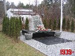 �omianki, ul. Partyzant�w, pomnik. Stan z dn. 04. 12. 2011 r. (fot. Tomasz Karolak).