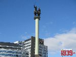 Warszawa, Rondo Jazdy Polskiej, pomnik. Stan z dn. 26 wrze�nia 2016 r. (fot. Tomasz Karolak).